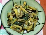 茄子炒牛肉