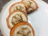 脆皮猪肉卷Roasted crispy pork belly