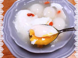 糖心蛋醪糟汤圆
