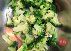 爆炒海鲜西兰花的做法图解4