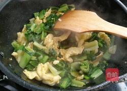 油麦菜炒鸡蛋的做法图解9