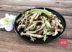 蟹味菇炒肉的做法图解20