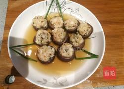 香菇虾泥球的做法图解7