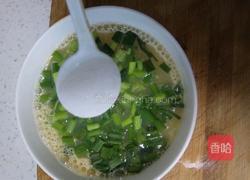 葱花蛋羹的做法图解5