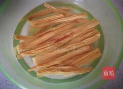 凉拌腐竹的做法图解2