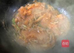 西红柿蒜苔肉丝面的做法图解10