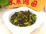 豆豉鲮鱼油麦菜