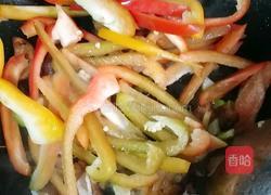 彩椒炒肉片的做法图解6