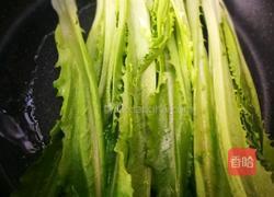 素扒油麦菜的做法图解5