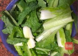 豆豉炒苦麦的做法图解1