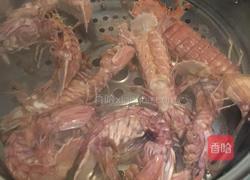 群龙戏珠（清蒸皮皮虾）的做法图解2