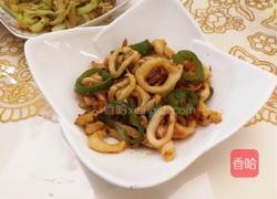 老干妈炒鱿鱼的做法图解9