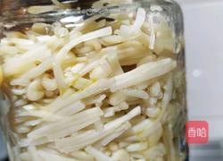 香辣金针菇的做法图解2