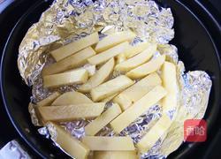 小零食少油版炸薯条的做法图解6
