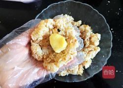 肉松胚芽米爆浆饭团的做法图解5