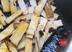 香干炒包菜的做法图解3