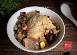 腊肉焖糯米粉的做法图解12