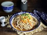 杏仁拌豆腐皮