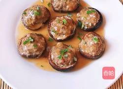 香菇酿肉的做法图解14