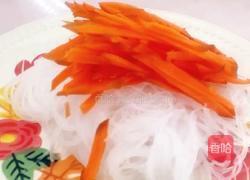 鸡蛋干蒸粉丝的做法图解5