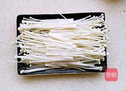 肉末金针菇的做法图解1