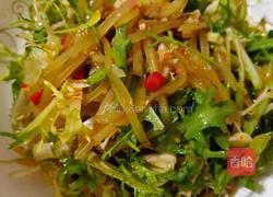 莴笋辣拌苦苣的做法图解7