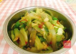 炒儿菜的做法图解5