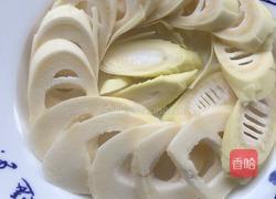 （蒸菜）腊肠蒸雷笋的做法图解4