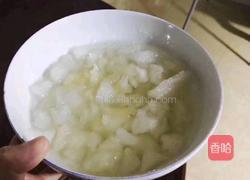 ＃蒸菜＃燕盏角牛奶的做法图解1