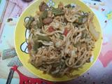 土豆豆角焖面