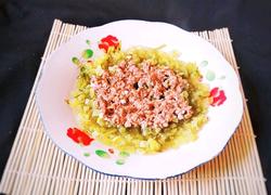 肉沫蒸芹菜