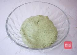 网红肉松青团的做法图解12
