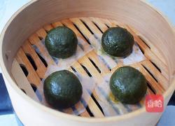 网红肉松青团的做法图解20