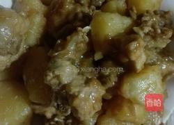 土豆炖排骨的做法图解3