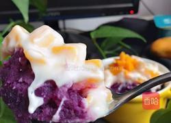 酸奶芒果紫薯泥的做法图解7