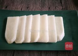 ＃蒸菜＃剁椒腊肉蒸萝卜的做法图解4