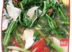 杏鲍菇煮菜花的做法图解5
