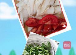 杏鲍菇煮菜花的做法图解1