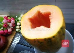 木瓜椰奶冻的做法图解2