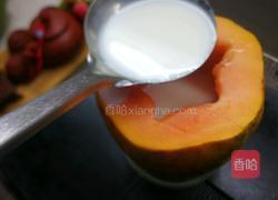 木瓜椰奶冻的做法图解5