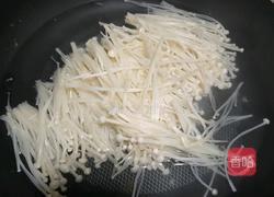 凉拌金针菇的做法图解3