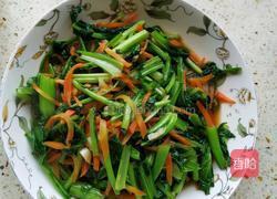 蒜蓉苔菜的做法图解4