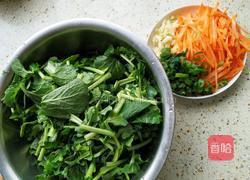蒜蓉苔菜的做法图解1