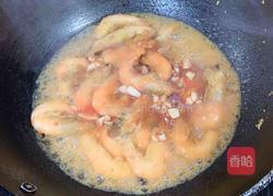 蜜汁番茄对虾的做法图解9
