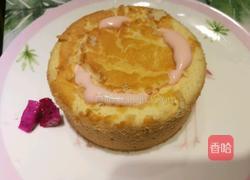 火龙果爆浆蛋糕（四寸）的做法图解5