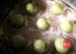 绿色的青汁青团的做法图解9