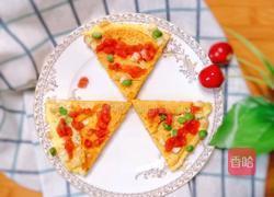 假装是块披萨的馒头蛋饼 宝宝辅食营养食谱菜谱 的做法图解7