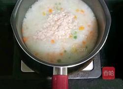 鲜虾豌豆粥 (宝宝辅食）的做法图解11