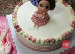 迷糊娃娃生日蛋糕的做法图解7