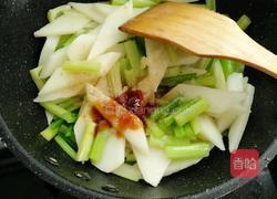 西芹炒山药的做法图解12